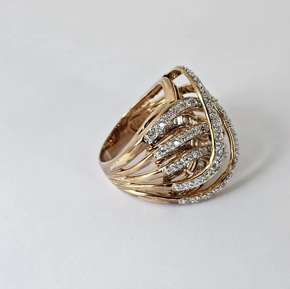 Gorgeous Victoria Wieck Absolute Gemstones & Vermeil Ring Sz 6! - Picture 10 of 11